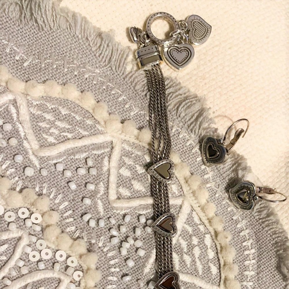 BRIGHTON HEART BRACELET AND EARRINGS SET